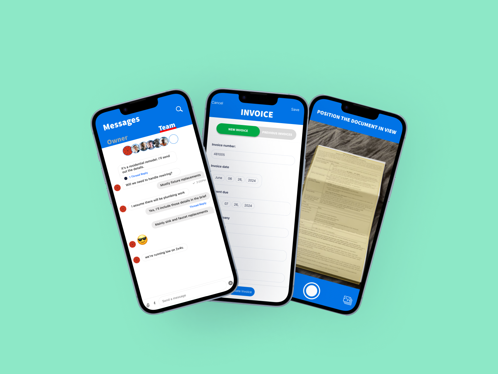 Contractor Pro project screenshot